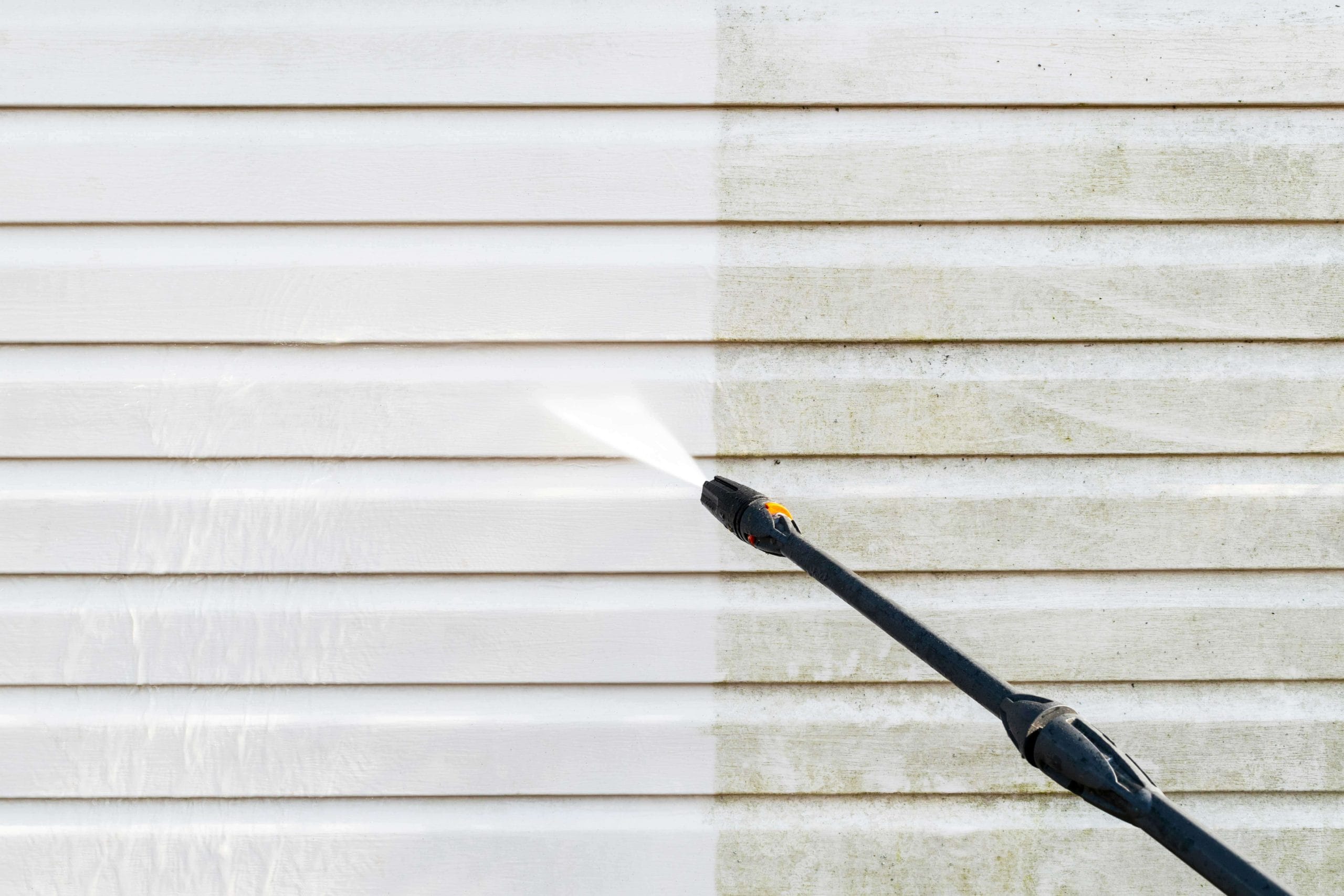 Residential exterior power washing in Corona, CA